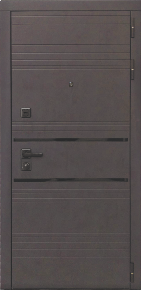 Входная дверь ДвериПРО L-43 ФЛ-256 (10мм, бетон снежный) DPRO197922 внешняя сторона