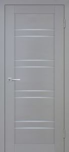 Межкомнатная дверь Деко-19 nanotex soft серый тик